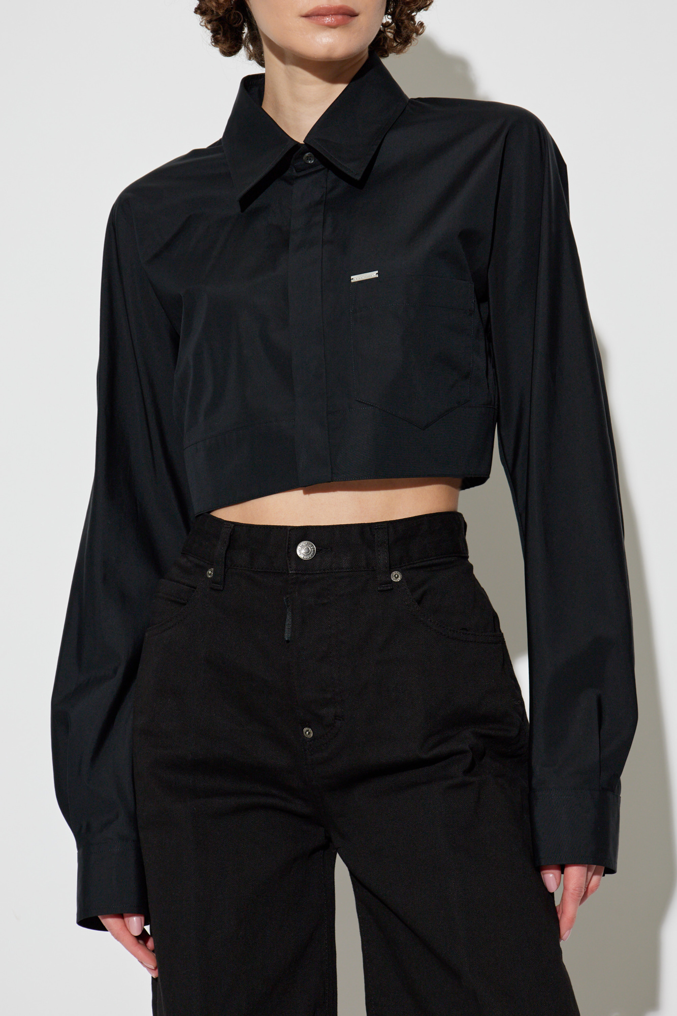 Tシャツ・カットソー D SQUARED2 ROUNDED CROPPED SHIRT (S75DL0910 S36275 100) S75DL0910S36275100G1.jpg?sw=